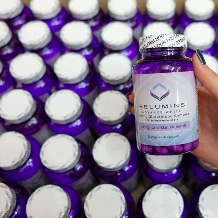 vien uong trang da relumins advance white glutathione 1650mg my 90vien anh 2