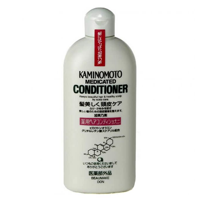 Dầu xả Kaminomoto Medicated Hair Conditioner Nhật Bản - Ngăn ngừa rụng tóc, tóc suôn mềm, chắc khỏe 300ml