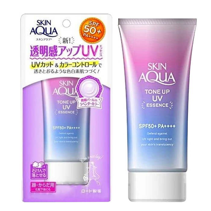 Kem chống nắng Skin Aqua Tone Up UV Essence SPF 50 Nhật Bản 80g