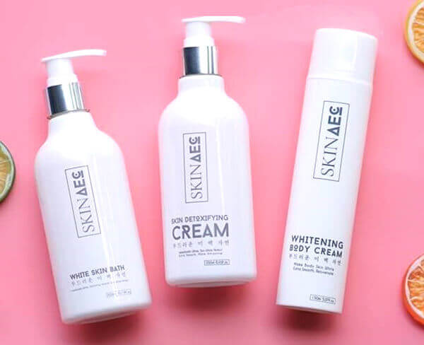 Skin Aec - Kem sủi bọt thải độc trắng da Skin Detoxifying Cream