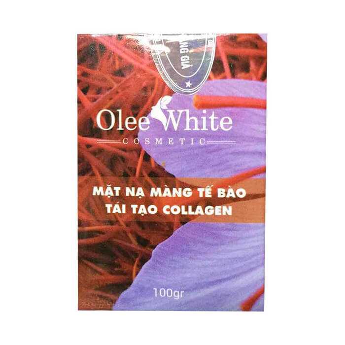 Mặt nạ màng tế bào tái tạo Collagen Olee White 50g