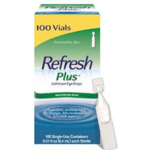 Nước mắt nhân tạo dạng tép Refresh Plus Lubricant Eye Drops