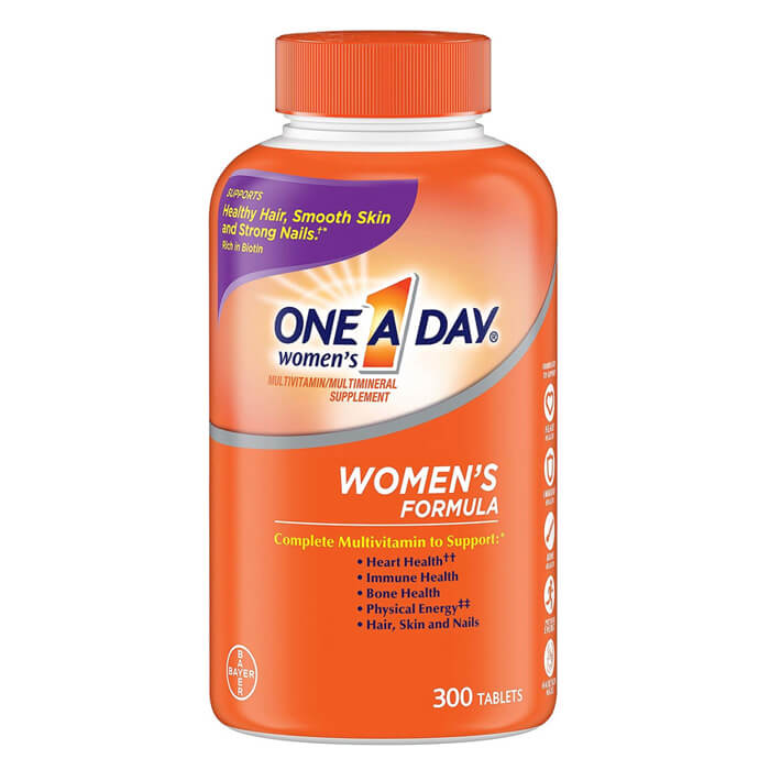 One A Day Women's Formula Vitamins của Mỹ 300 viên – Vitamin tổng hợp cho phụ nữ