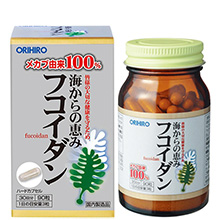Viên uống tăng cường sức khỏe Tảo Fucoidan Orihiro 90 Viên Nhật Bản