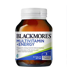 Viên uống Vitamin tổng hợp Blackmores Multivitamin + Energy 50 viên của Úc