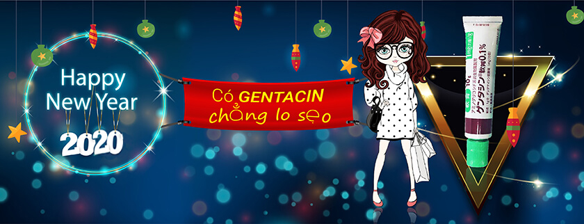 Kem Trị Sẹo Gentacin .Nhật Bản 10gr